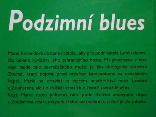 PODZIMNÍ BLUES, JARMILA POSPÍŠILOVÁ, **an