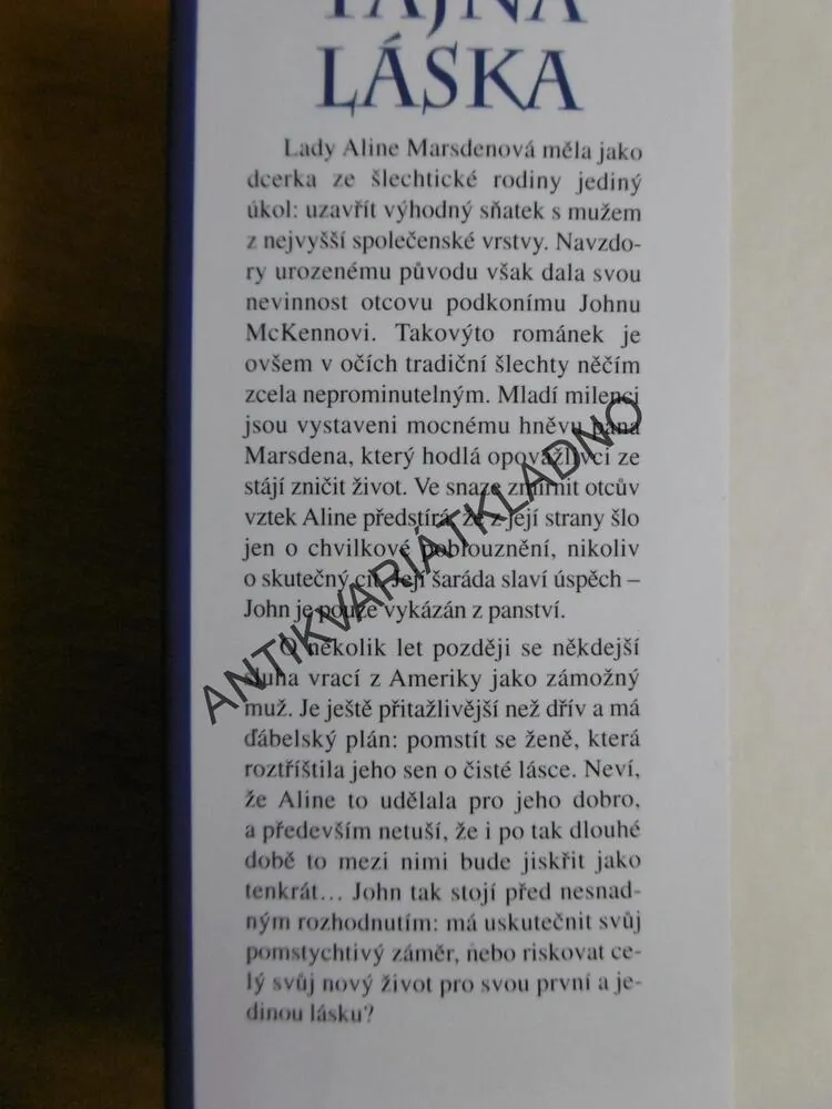 TAJNÁ LÁSKA, LISA KLEYPAS, **an