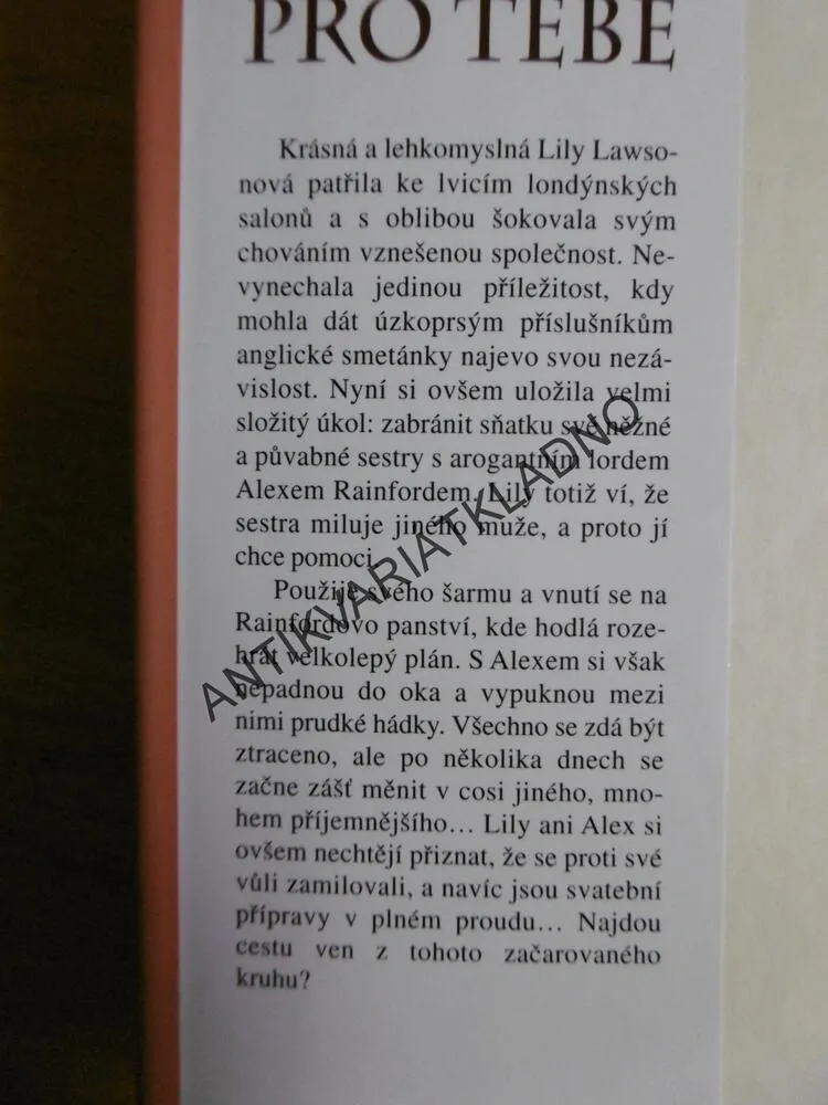 PŘIJDU SI PRO TEBE, LISA KLEYPAS
