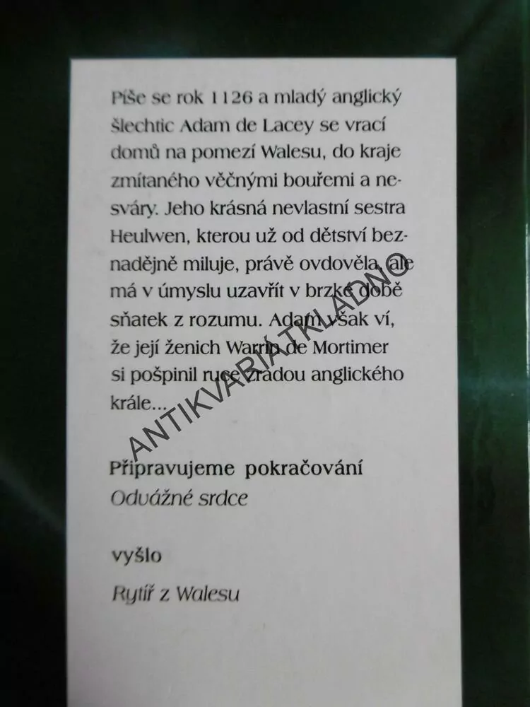 AMORŮV ŠÍP, ELIZABETH CHADWICKOVÁ, **an