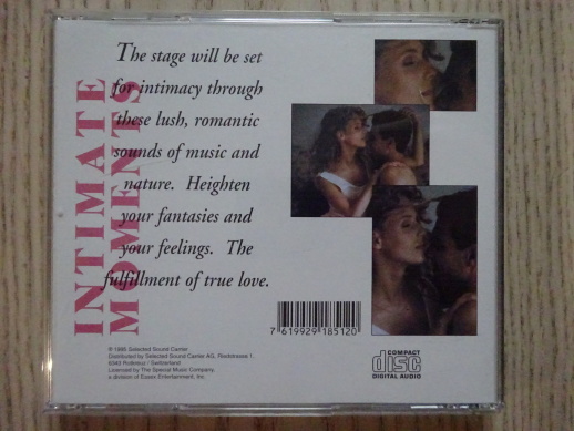 INTIMATE MOMENTS, PEACEFUL ALTERNATIVES, CD HUDBA