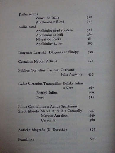 ANTICKÁ PRÓZA, O CIZÍCH OSUDECH, **an