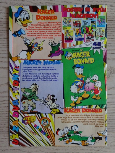 KAČER DONALD, 4/97, komiks DISNEY