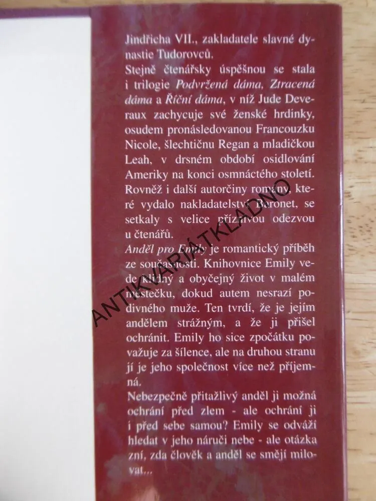 ANDĚL PRO EMILY, JUDE DEVERAUX, **an