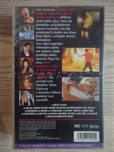 POSLEDNÍ DON, VHS VIDEOKAZETA