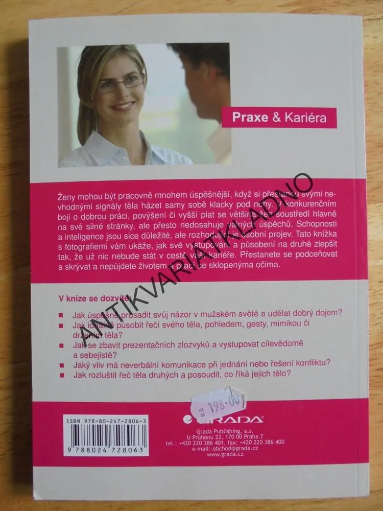 ŘEČ TĚLA PRO ŽENY, JAK PŮSOBIT JISTĚ A SEBEVĚDOMĚ,TOPF