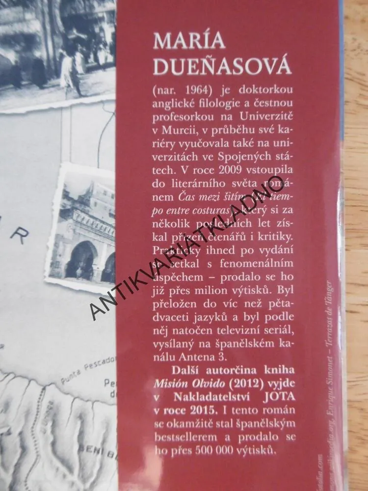 ČAS MEZI ŠITÍM, MARÍA DUEŇASOVÁ