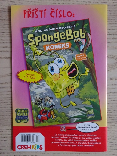 KOMIKS SPONGEBOB, 3/2024