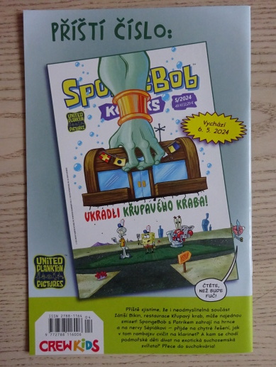 KOMIKS SPONGEBOB, 4/2024