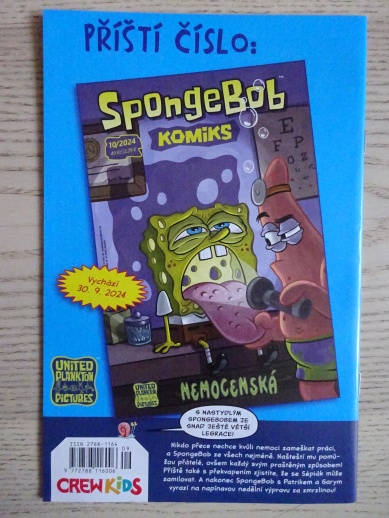 KOMIKS SPONGEBOB, 9/2024
