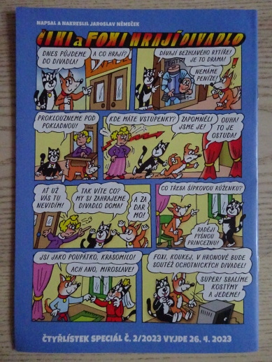 ČTYŘLÍSTEK SPECIÁL, PATÁLIE S THÁLIÍ, 1/2023