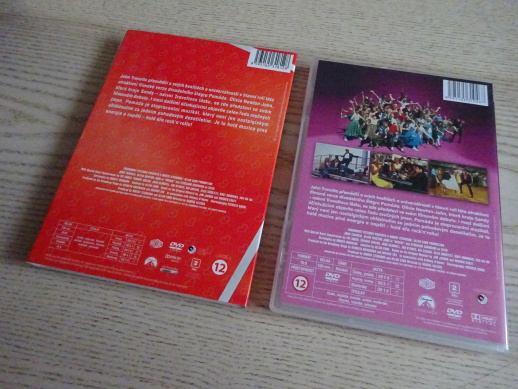 POMÁDA, JOHN TRAVOLTA, DVD FILM