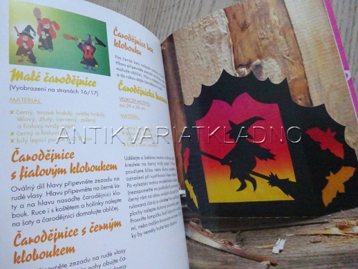 SLET ČARODĚJNIC Z WINDOWCOLOR A PAPÍRU, **an
