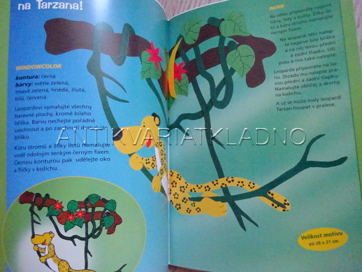 HRÁTKY V DŽUNGLI Z WINDOWCOLOR A PAPÍRU, **an