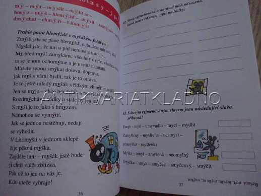 PROCVIČUJEME VYJMENOVANÁ SLOVA, **an