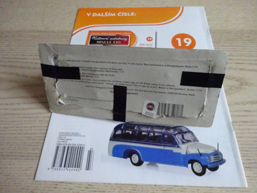KULTOVNÍ AUTOBUSY MINULÉ ÉRY 18, FIAT 306/3