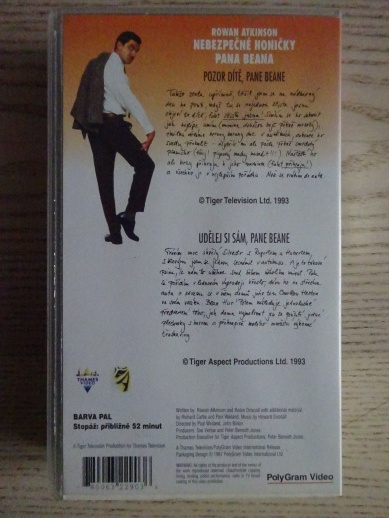 BEAN 5, VHS VIDEOKAZETA