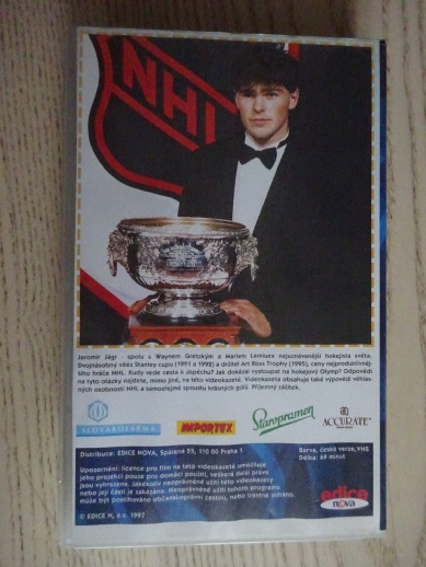 JAROMÍR JÁGR, HOKEJ, VHS