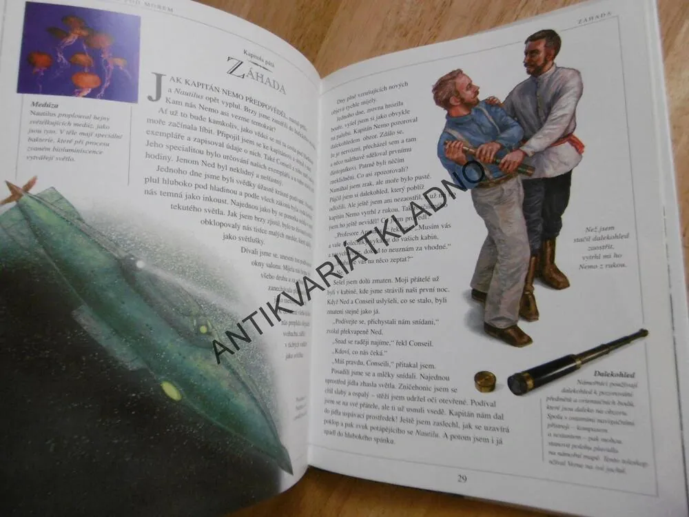 DVACET TISÍC MIL POD MOŘEM, JULES VERNE, **an