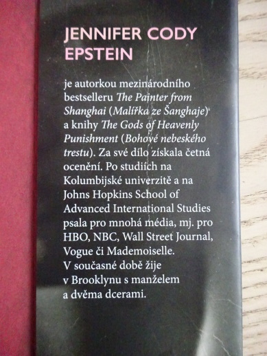 ŘÍŠE DIVŮ, JENNIFER CODY EPSTEIN, **an