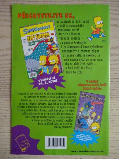 SIMPSONOVI, BART SIMPSON, KOMIKS, 2/2014