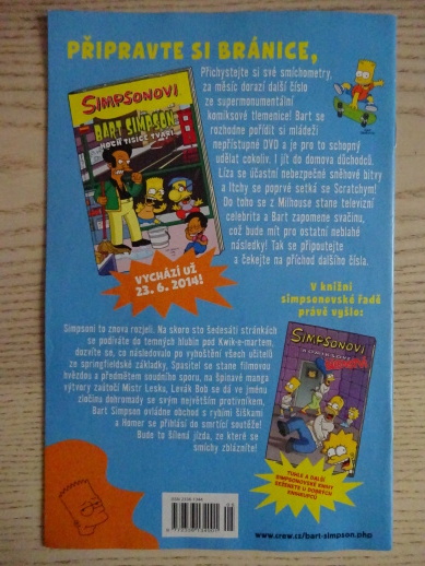 SIMPSONOVI, BART SIMPSON, KOMIKS, 5/2014