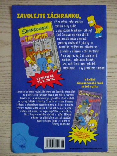 SIMPSONOVI, BART SIMPSON, KOMIKS, 6/2014
