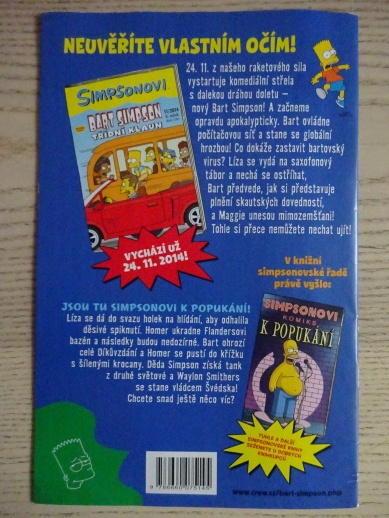 SIMPSONOVI, BART SIMPSON, KOMIKS, 10/2014