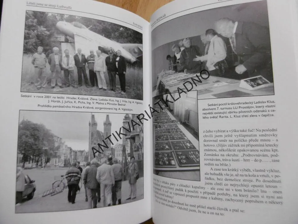 LÉTALI JSME SE STROJI LUFTWAFFE, PAMĚTI ABSOLVENTU UČILIŠTĚ PROSTĚJOV 1947-49