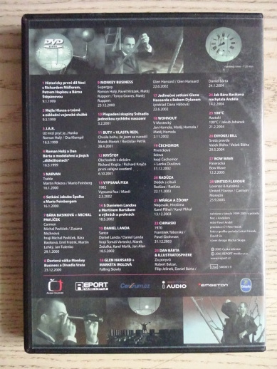 333 NOCÍ S ANDĚLEM, DVD HUDBA