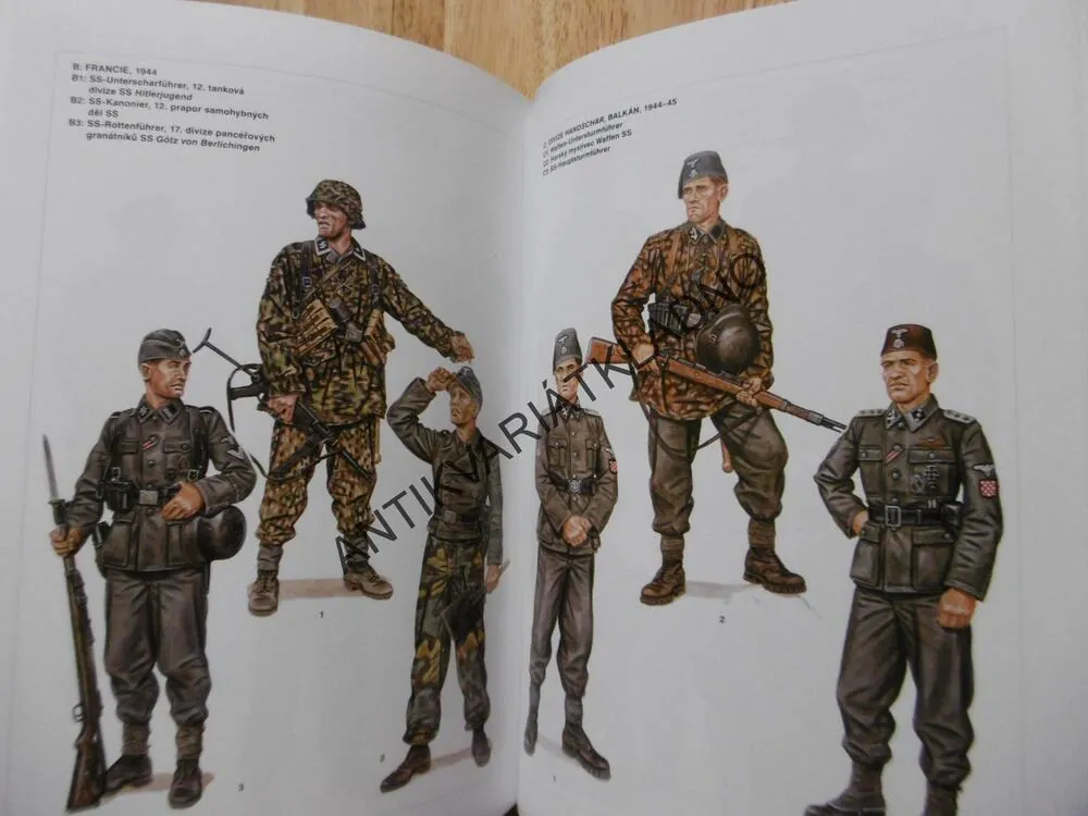 WAFFEN SS, UNIFORMA, GORDON WILLIAMSON, S. ANDREW