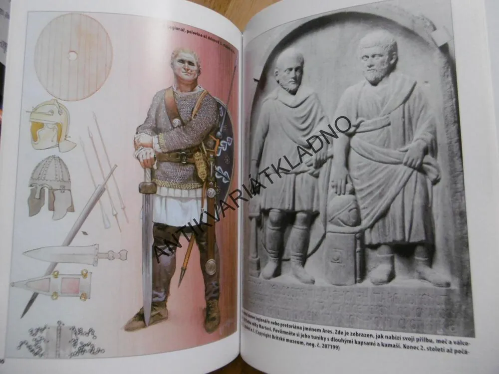 ŘÍMŠTÍ LEGIONÁŘI OD MARKA AURELIA PO DIOKLECIÁNA, COWAN, MCBRIDE