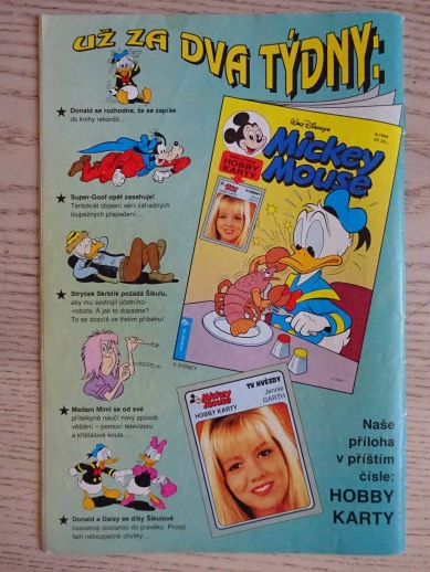 MICKEY MOUSE, KOMIKS, DISNEY, 7/1994
