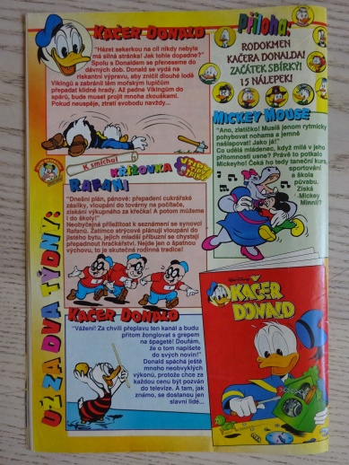 KAČER DONALD, 6/96, komiks DISNEY