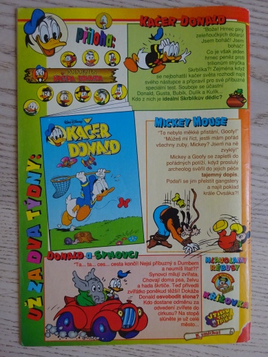KAČER DONALD, 7/96, komiks DISNEY