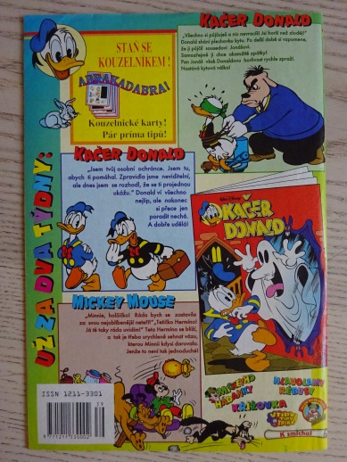 KAČER DONALD, 18/96, komiks DISNEY