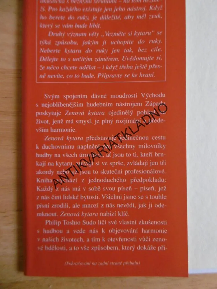 ZENOVÁ KYTARA, PHILIP TOSHIO SUDO