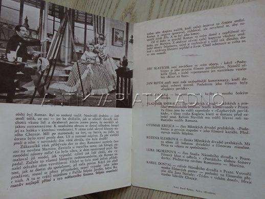 PODOBIZNA, V. ŠMERAL, FILMOVÝ PROGRAM 115