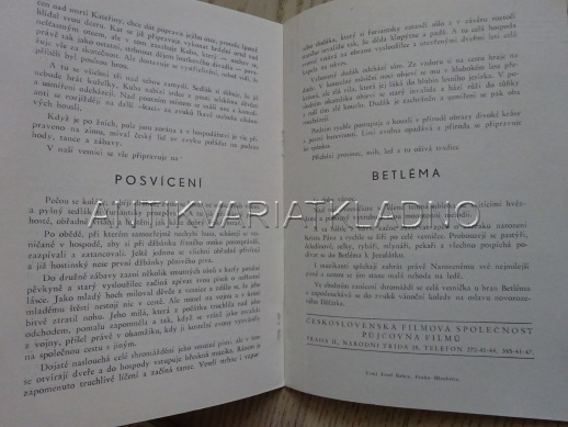 ŠPALÍČEK, J. TRNKA, FILMOVÝ PROGRAM 116