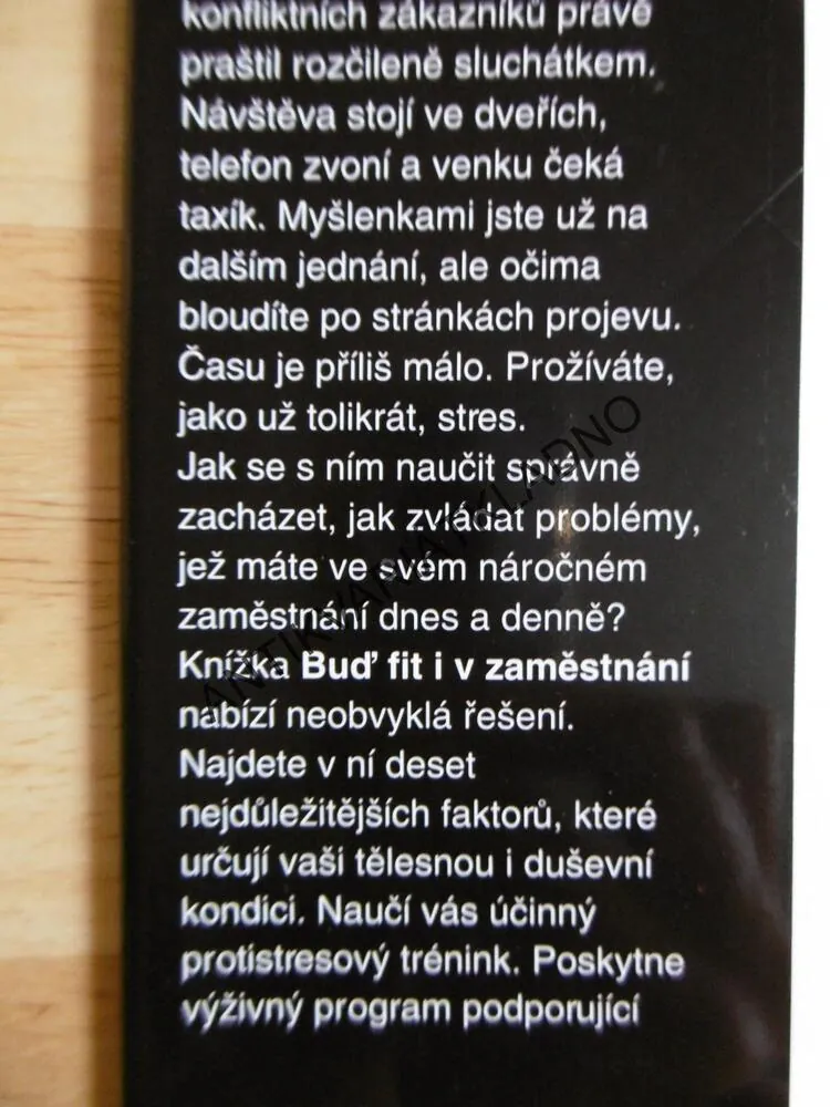 BUĎ FIT I V ZAMĚSTNÁNÍ, KONDIČNÍ PROGRAM PRO TĚLO A DUŠI, **an