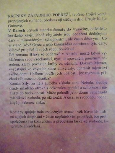 KRONIKY ZÁPADNÍHO POBŘEŽÍ, URSULA K. LE GUINOVÁ, **an