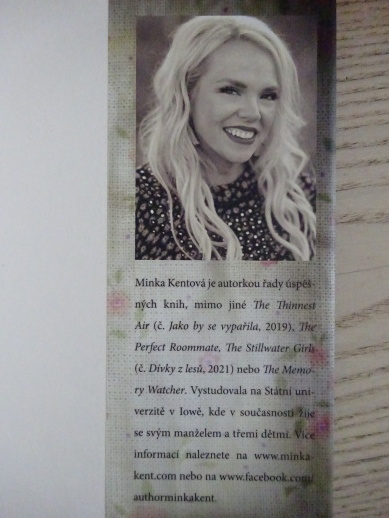 DÍVKY Z LESŮ, MINKA KENTOVÁ, **an