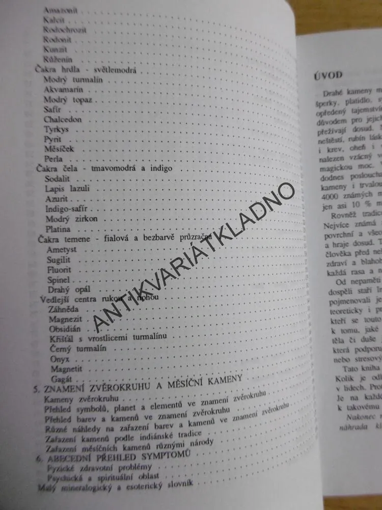 LÉČENÍ DRAHÝMI KAMENY, JOSEF PAVEL KREPERAT, **an