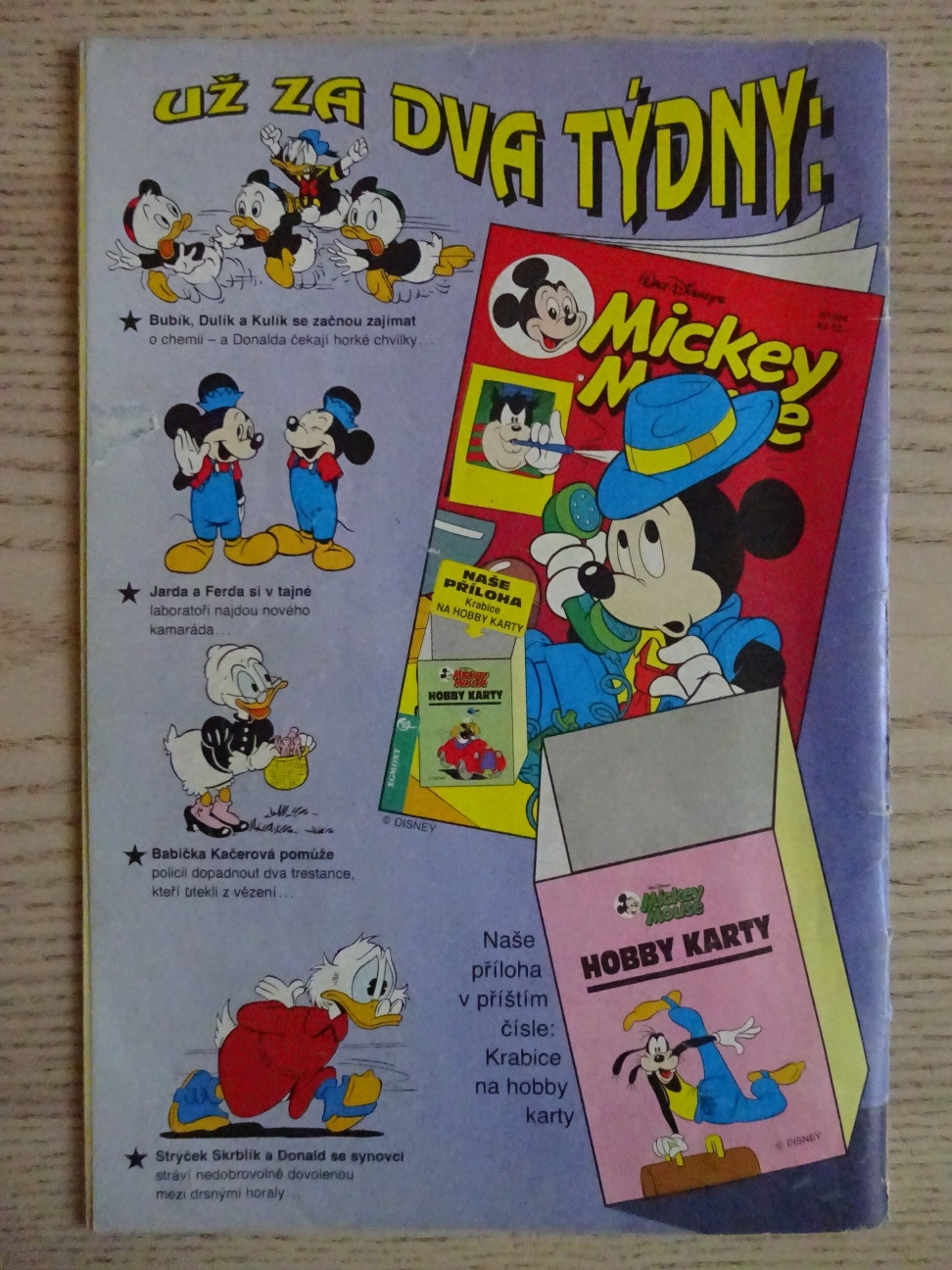 MICKEY MOUSE, KOMIKS, DISNEY, 4/1994