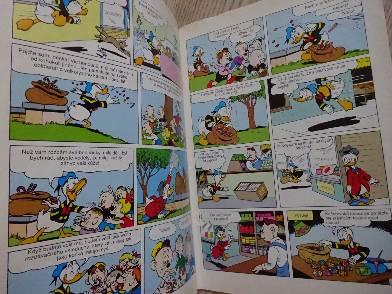 MICKEY MOUSE, KOMIKS, DISNEY, 8/1995