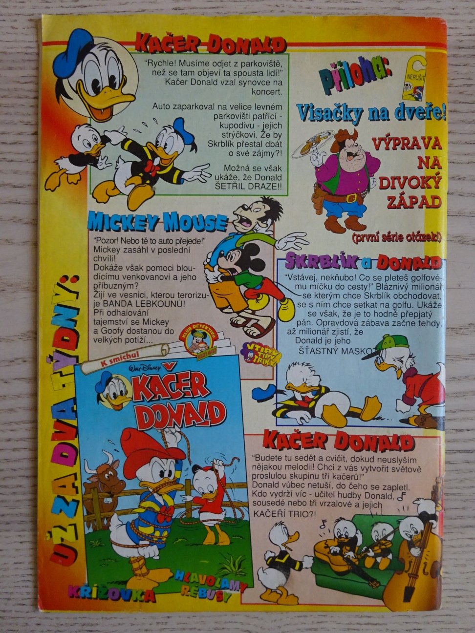 KAČER DONALD, 2/96, komiks DISNEY