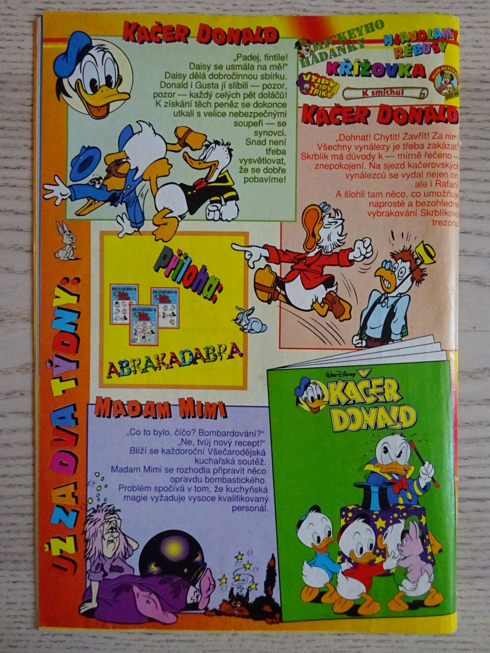 KAČER DONALD, 19/96, komiks DISNEY