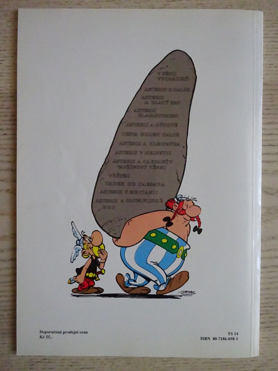 ASTERIX A OLYMPIJSKÉ HRY, ASTERIXOVA DOBRODRUŽSTVÍ XII, KOMIKS, UDERZO