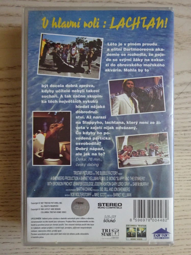 SLAPPY A SMRAĎOŠI, VHS VIDEOKAZETA