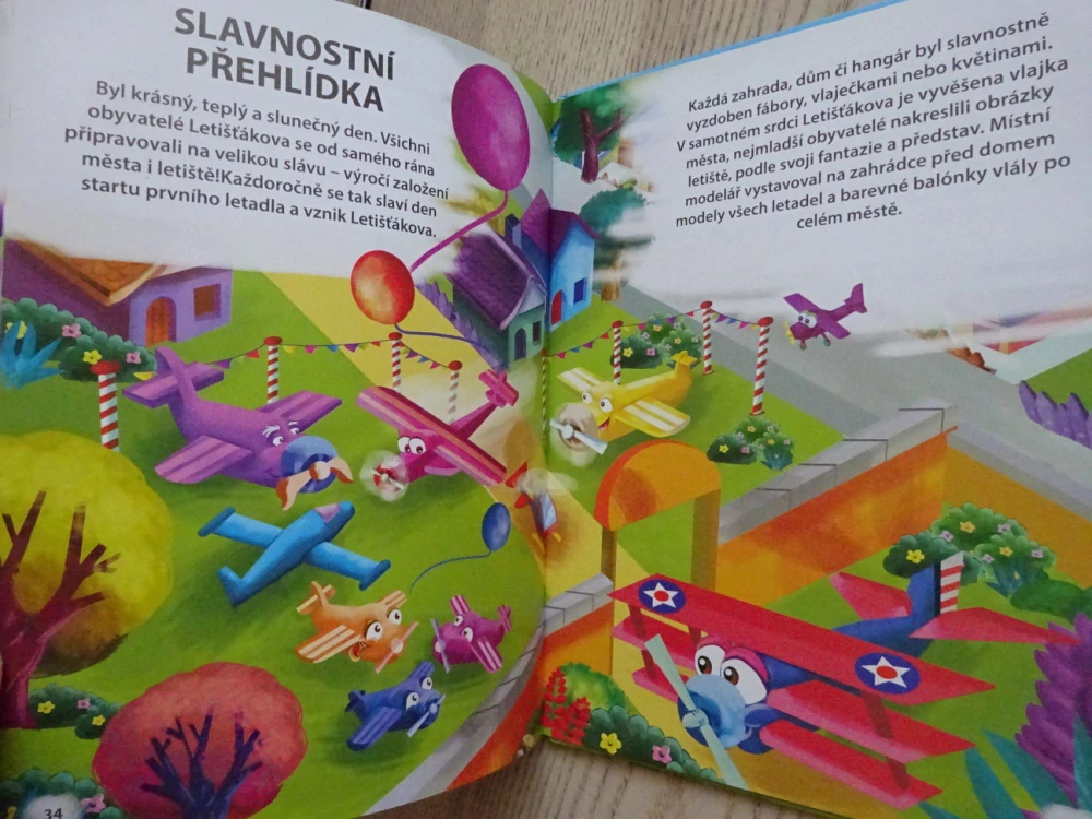 MĚSTEČKO LETIŠŤÁKOVO A JEHO PŘÍHODY, **an